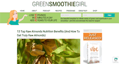 Desktop Screenshot of 12-step-blog.greensmoothiegirl.com